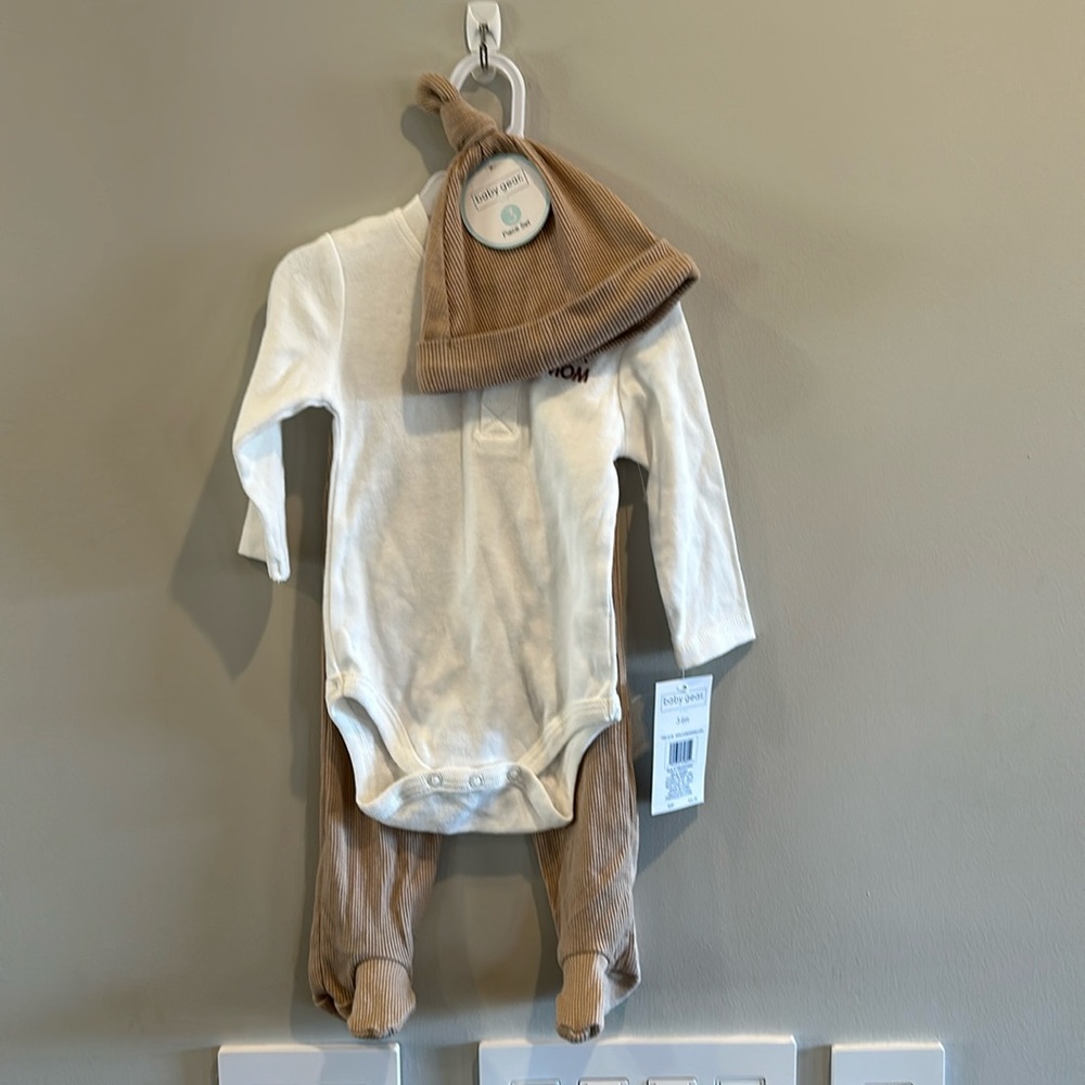 3-6 month matching outfit